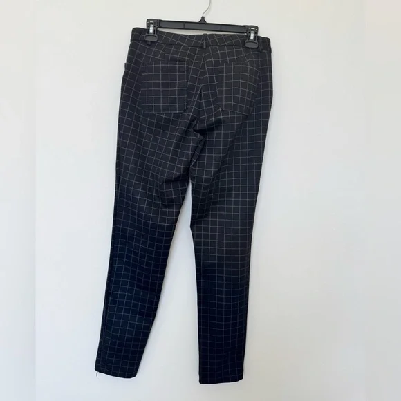 Calvin Klein Black Checkered Ankle Pants - Picture 2 of 3